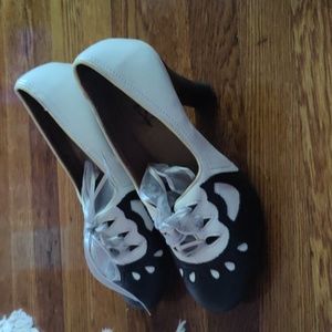 Aris Allen oxford high heel dancing shoes - Women's 7.5